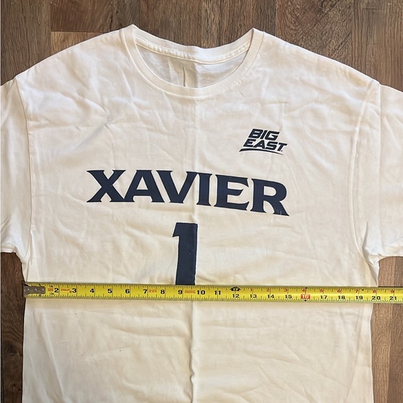 University of Xavier Musketeers Jersey Tee (Size Large) - Picture 3 of 3